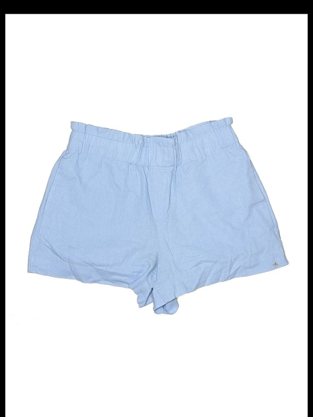 A New Day LINEN BLEND PAPERBAG WAIST SHORTS SZ XL NEW WITHOUT TAGS